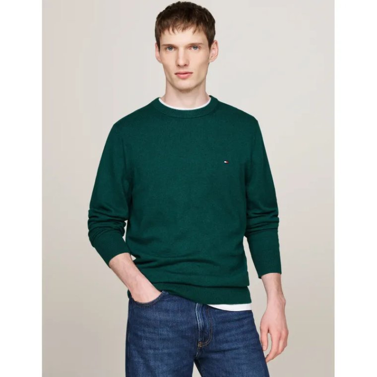 Tommy Hilfiger Sweter | Regular Fit | z dodatkiem kaszmiru