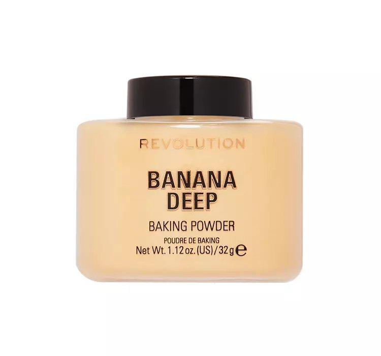 MAKEUP REVOLUTION BAKING POWDER PUDER SYPKI BANANA DEEP 32G