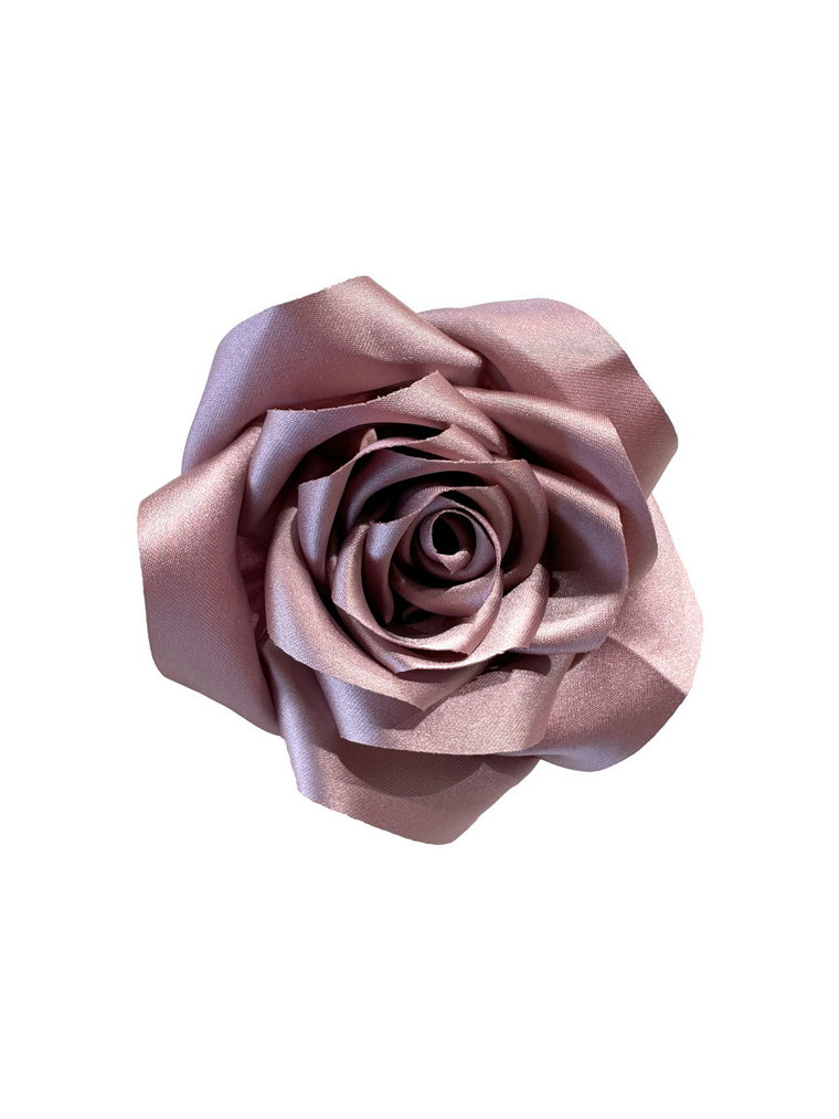 Broszka różowy kwiat róży L'AF