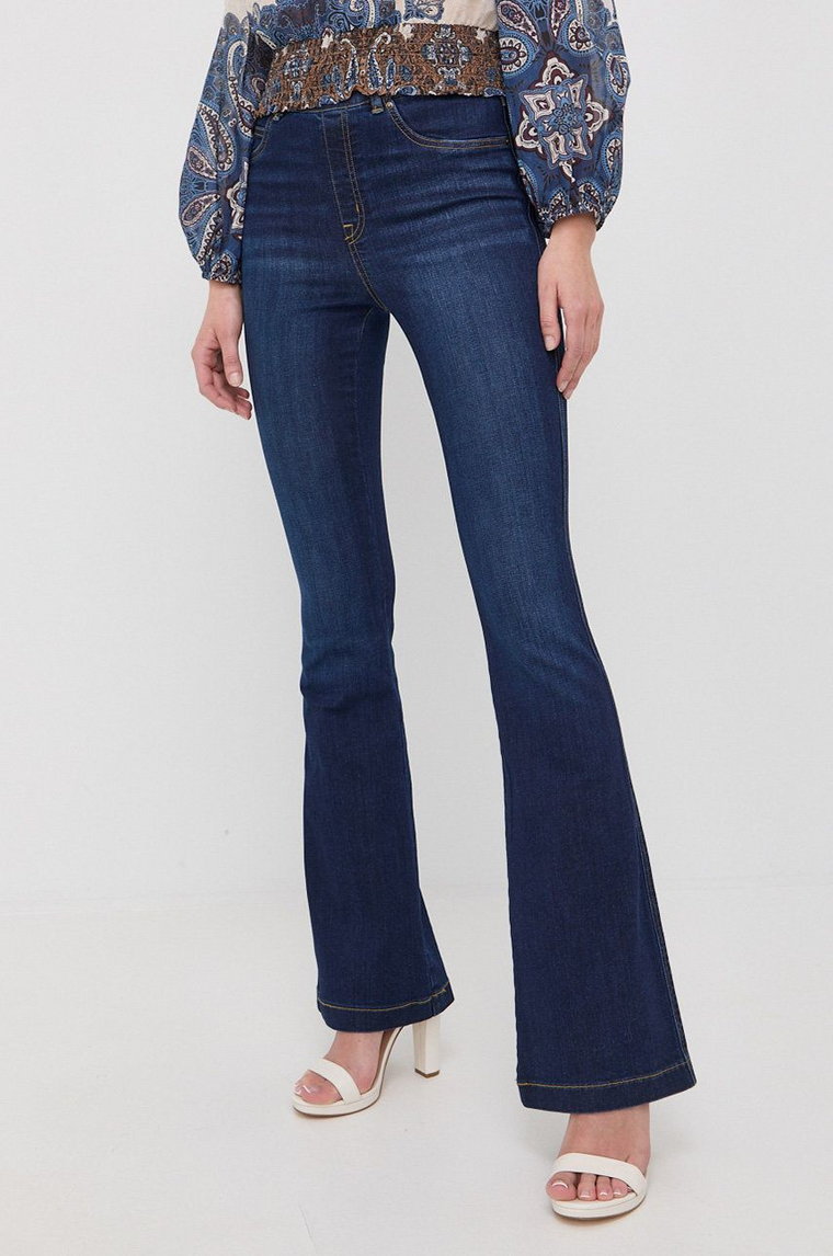 Spanx jeansy damskie high waist