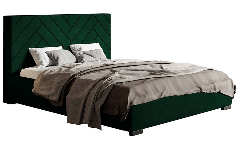 Łóżko tapicerowane 120x200 Nilan 4X - 36 kolorów