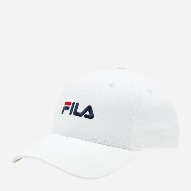 Czapka z daszkiem męska Fila FCU0019-10001 One Size Biała (4064556423108). Czapki z daszkiem