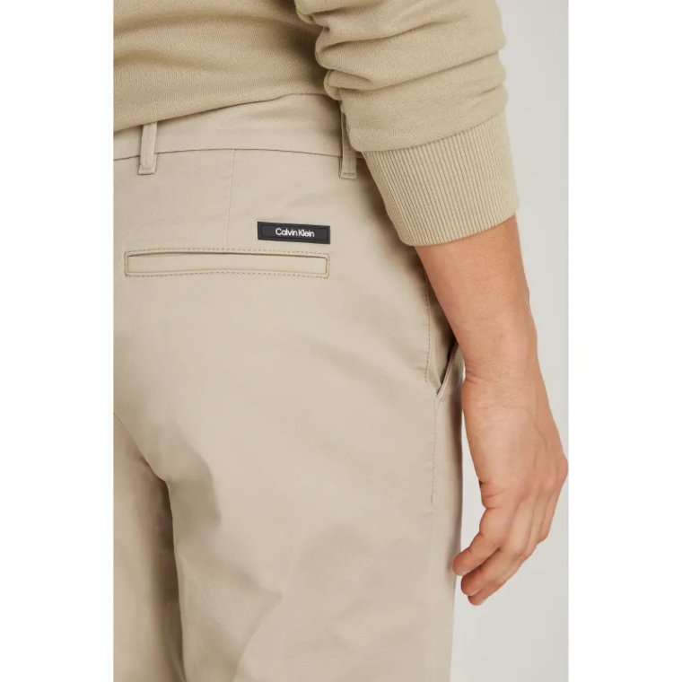 Calvin Klein Spodnie chino MODERN TWILL | Slim Fit