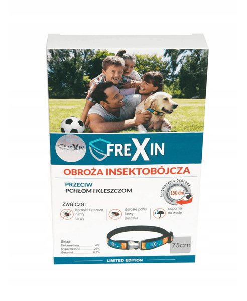 Obroża insektobójcza FreXin dla psa 75 cm