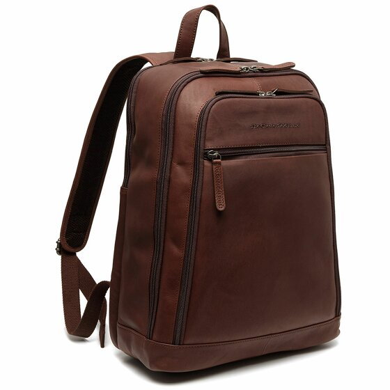 The Chesterfield Brand Wax Pull Up Detroit Plecak Skórzany 39 cm Komora na laptopa brown