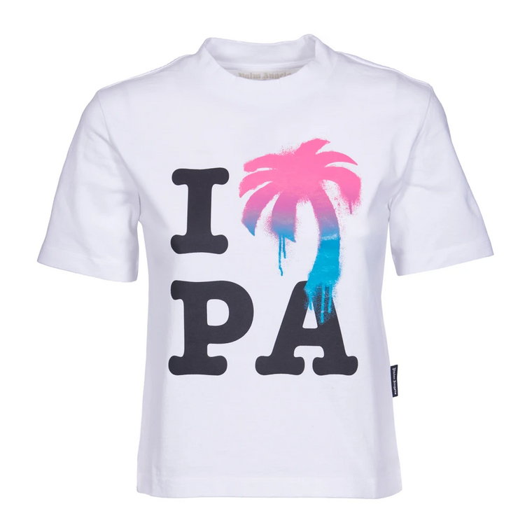 Metalowa Koszulka z Pinafore dla Kobiet Palm Angels
