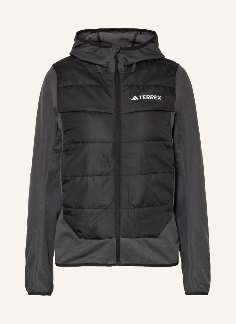 Adidas Terrex Kurtka Midlayer Terrex Multi Hybrid schwarz