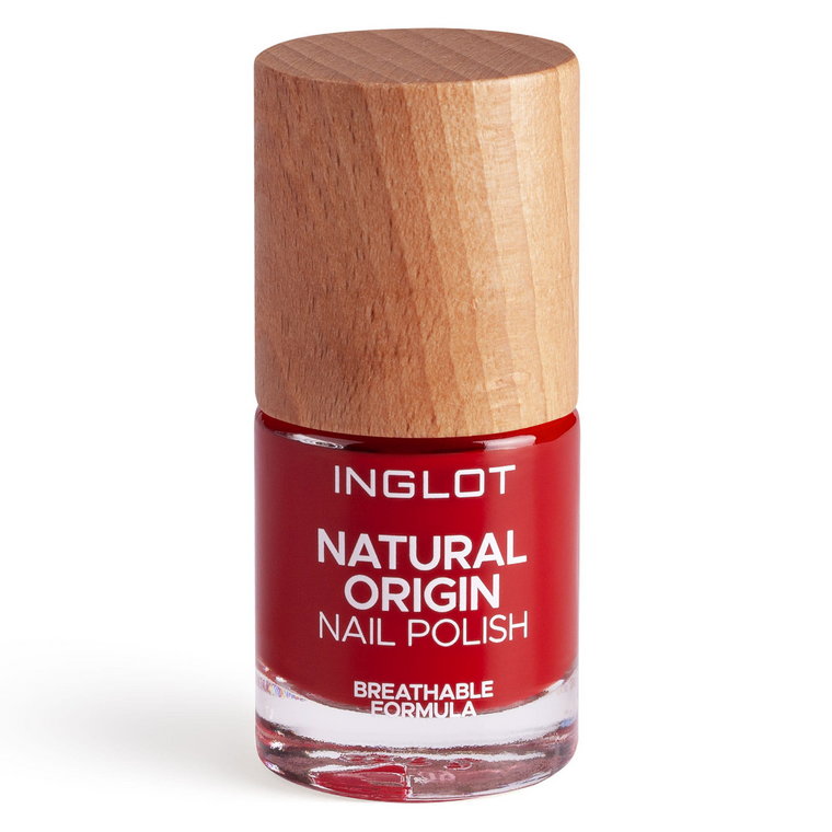Inglot Natural Origin Lakier do paznokci 8 ml Timeless Red Nr 009