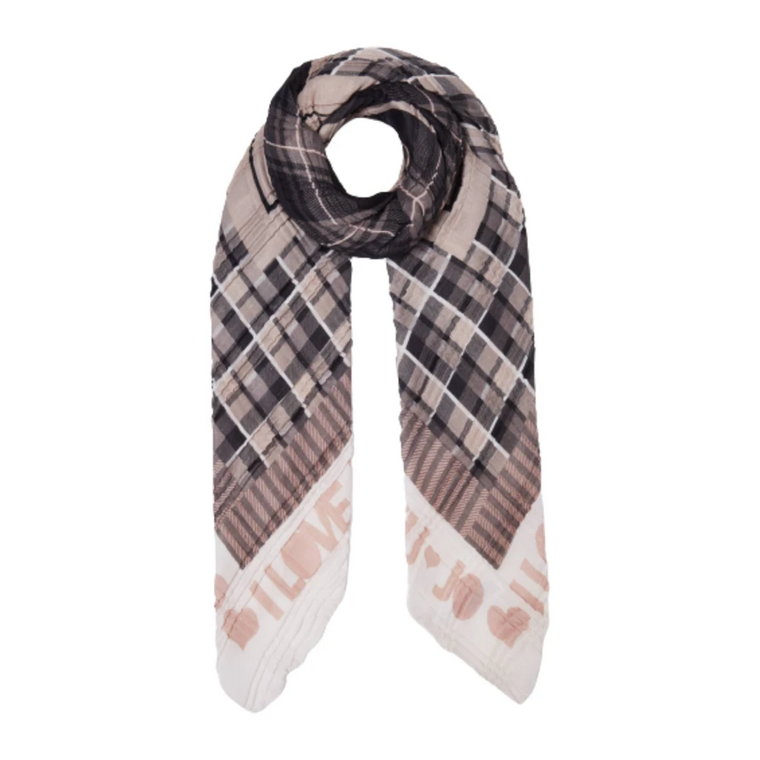 Karo Foulard - Oryginalny Poliester - Rozmiar uniwersalny Liu Jo