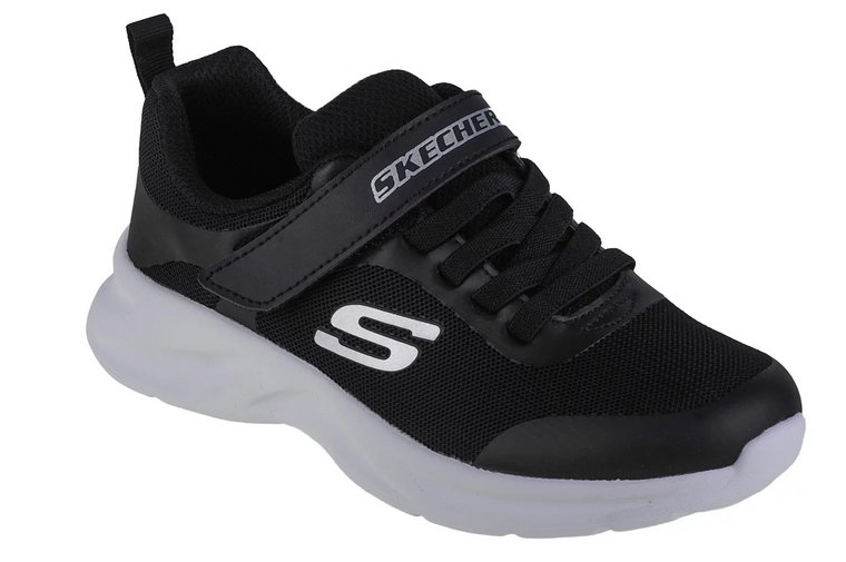 Skechers Dynamatic 303552L-BLK, Dla chłopca, Czarne, buty sneakers, przewiewna siateczka, rozmiar: 32