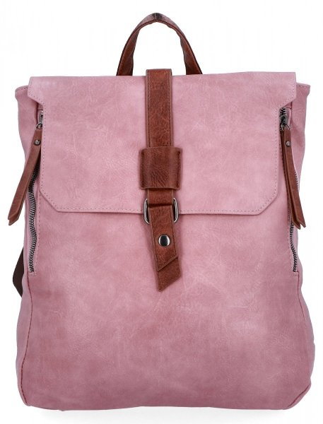 Plecak Damski Vintage XL firmy Herisson Różowy (kolory)