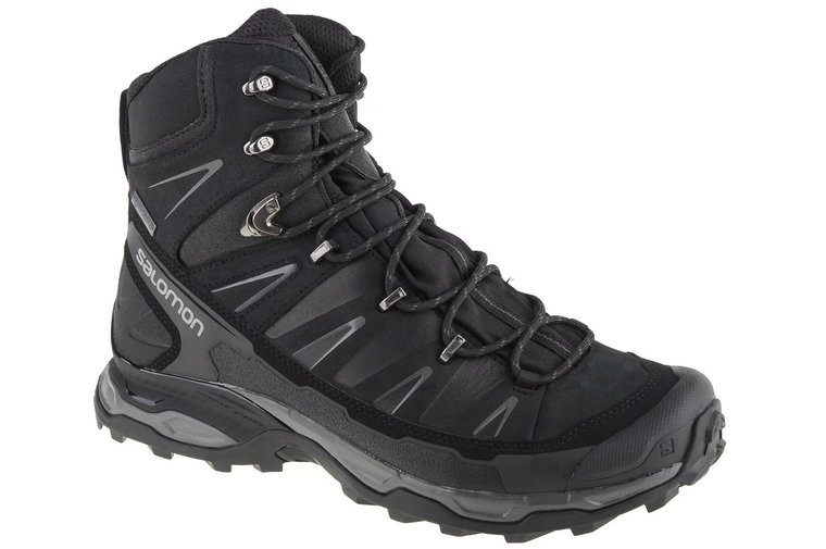 Salomon X Ultra Trek GTX 404630, Męskie, Czarne, buty trekkingowe, nubuk, rozmiar: 40 2/3