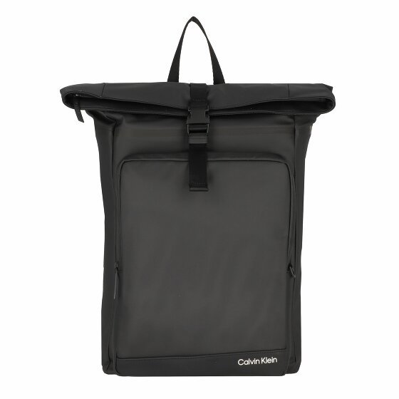 Calvin Klein Rubberized Plecak 42 cm Komora na laptopa ck black