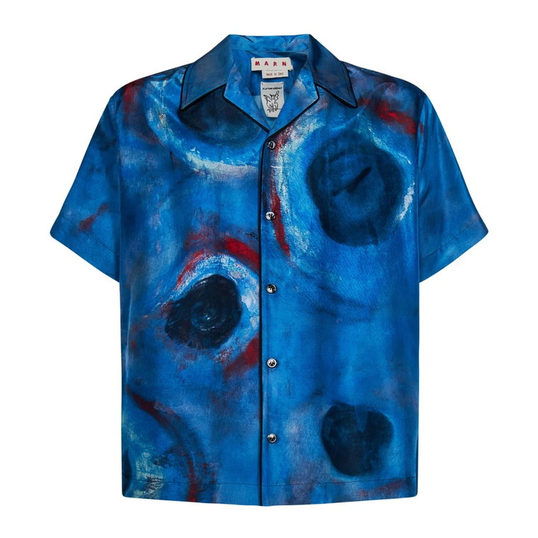 Niebieska koszula damska Ss23 - Stylowa aktualizacja Twojej garderoby Marni