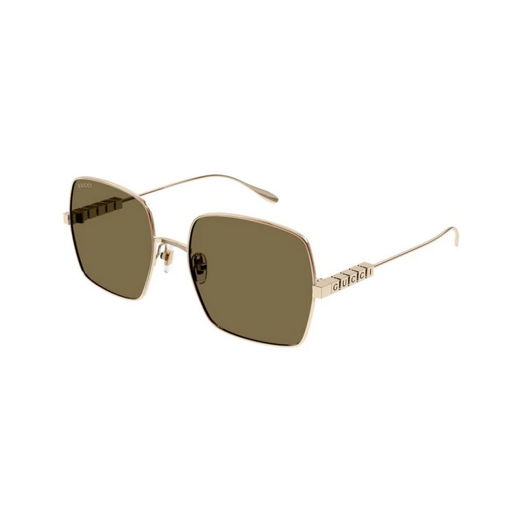 Square Metal Frame Sunglasses Gucci