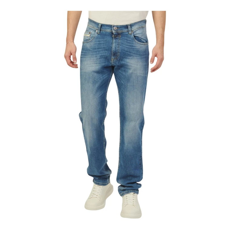 Regular Fit Jeans 5-Kieszeniowe Jasne Pranie Bugatti