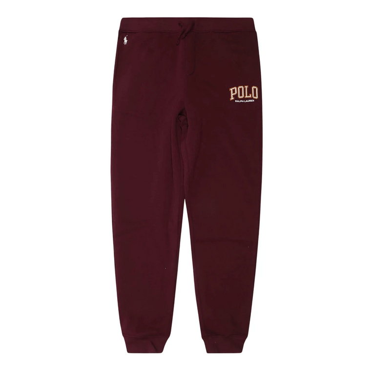 Spodnie Jogger Athletic Harvard Wine Ralph Lauren