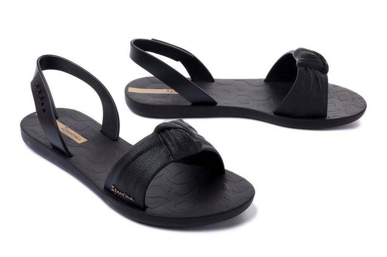 IPANEMA 26777 GO NOW FEM 20766 black, sandały damskie