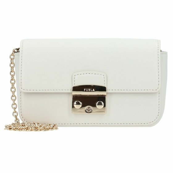 Furla Metropolis Mini Torba Torba na ramię Skórzany 16 cm marshmallow