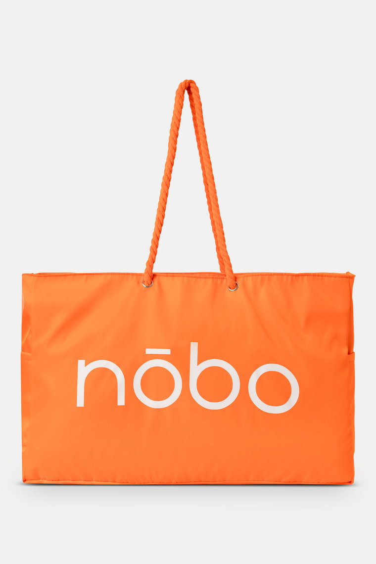 Maxi torba plażowa NOBO pomarańczowa