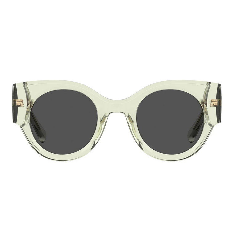 Modne, Oversized Okrągłe Okulary Przeciwsłoneczne Cf7024/S 1ED Chiara Ferragni Collection
