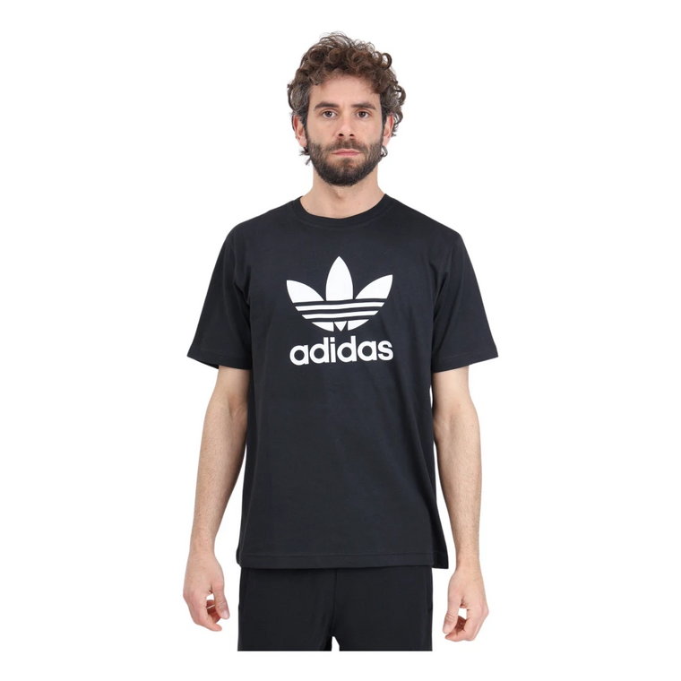 Czarna koszulka Adicolor Trefoil Adidas Originals