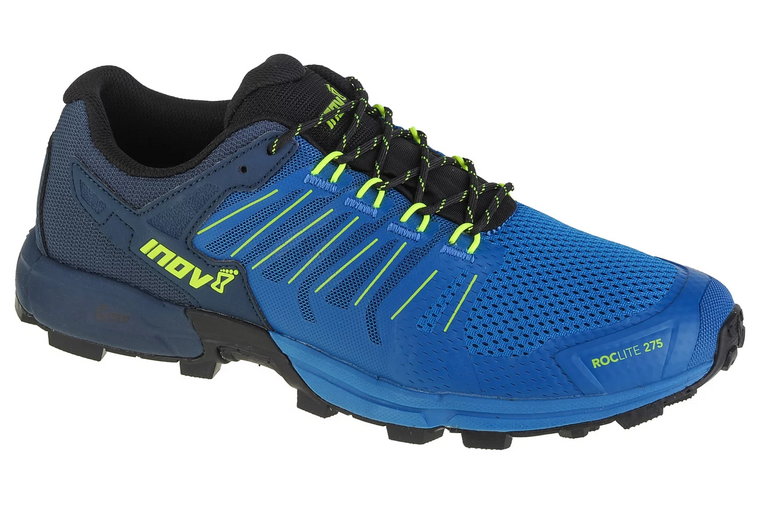 Inov-8 Roclite G 275 000806-BLNYYW-M-01, Męskie, Niebieskie, buty do biegania, tkanina, rozmiar: 43