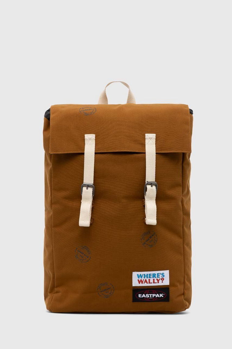 Eastpak plecak WALLY PACK kolor brązowy duży gładki EK0A5BG32E61