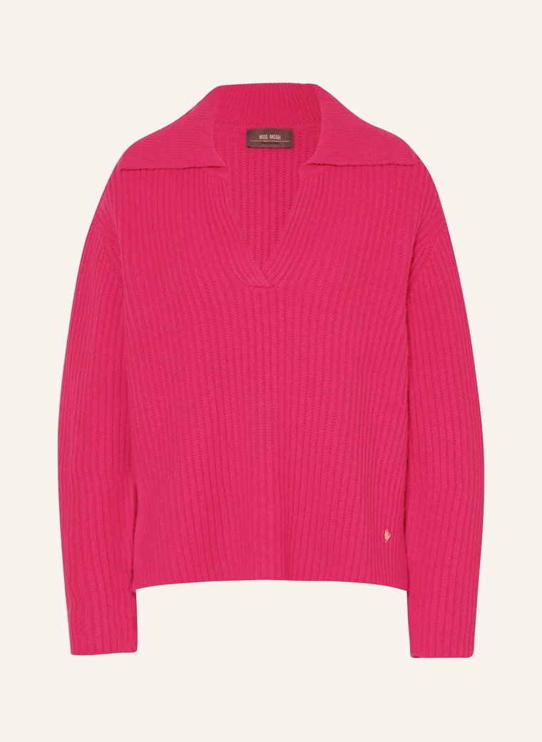 Mos Mosh Sweter Z Kaszmiru Mmiva pink