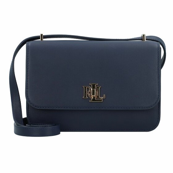 Lauren Ralph Lauren Sophee Torba na ramię Skórzany 22 cm refined navy