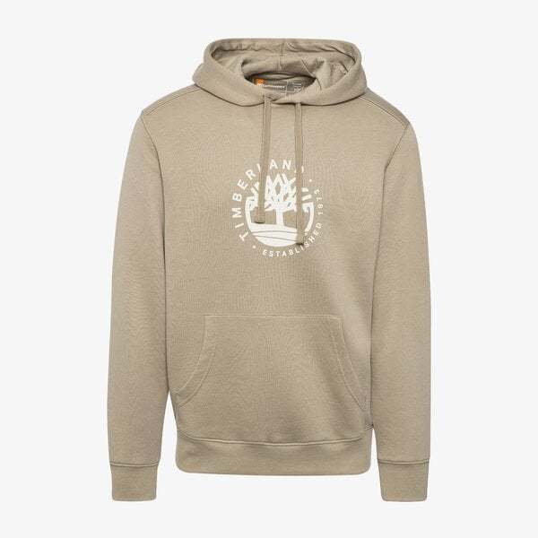 TIMBERLAND BLUZA Z KAPTUREM REFIBRA LOGO HOODED SWEATSHIRT