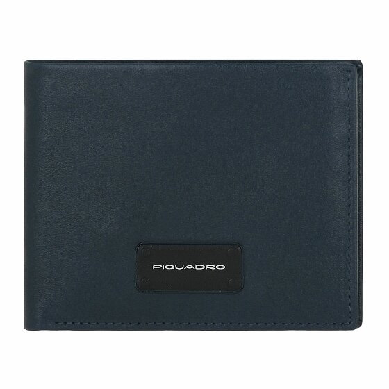 Piquadro Harper Wallet RFID Leather 11 cm night blue