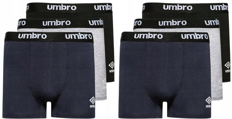 Bokserki majtki Umbro Blackford 6-PACK r. XL