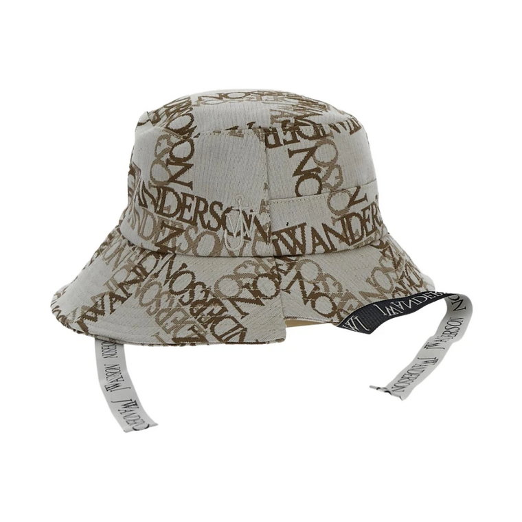 Logo Grid Bucket Hat JW Anderson