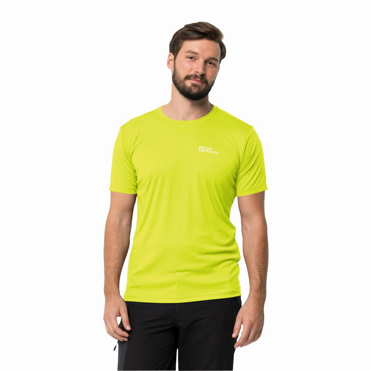 T-shirt męski Jack Wolfskin TECH T M firefly - S