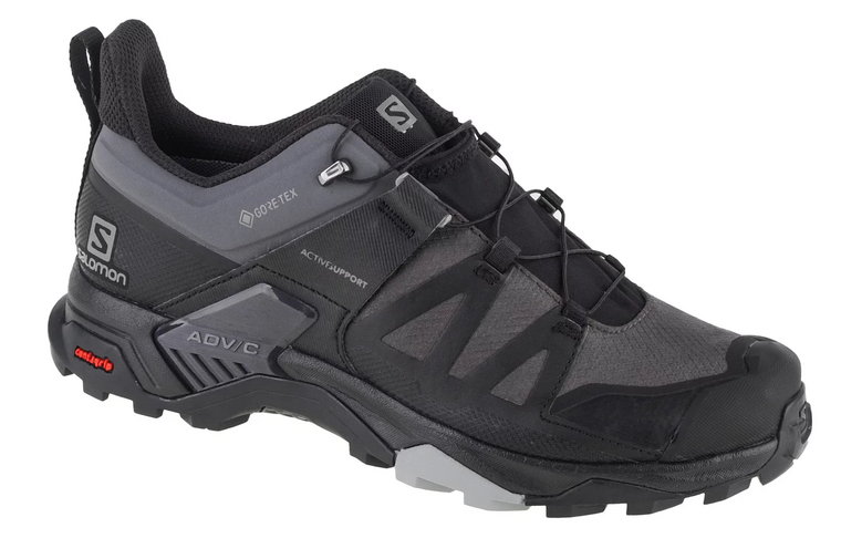 Salomon X Ultra 4 GTX 413851, Męskie, Szare, buty trekkingowe, tkanina, rozmiar: 42