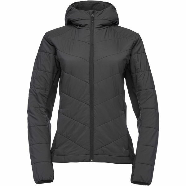 Kurtka damska Aspect Wool Hoody Black Diamond