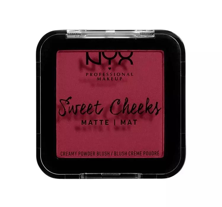 NYX PROFESSIONAL MAKEUP SWEET CHEEKS MATTE MATOWY RÓŻ DO POLICZKÓW 07 RISKY BUSINESS 5G