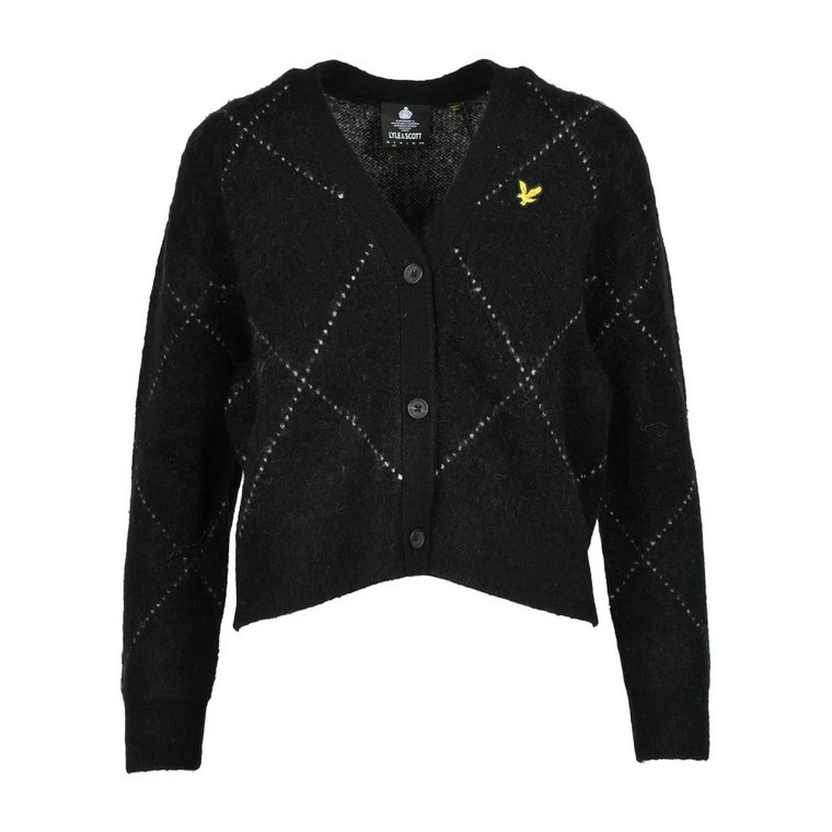 Czarny Sweter dla Kobiet Lyle & Scott