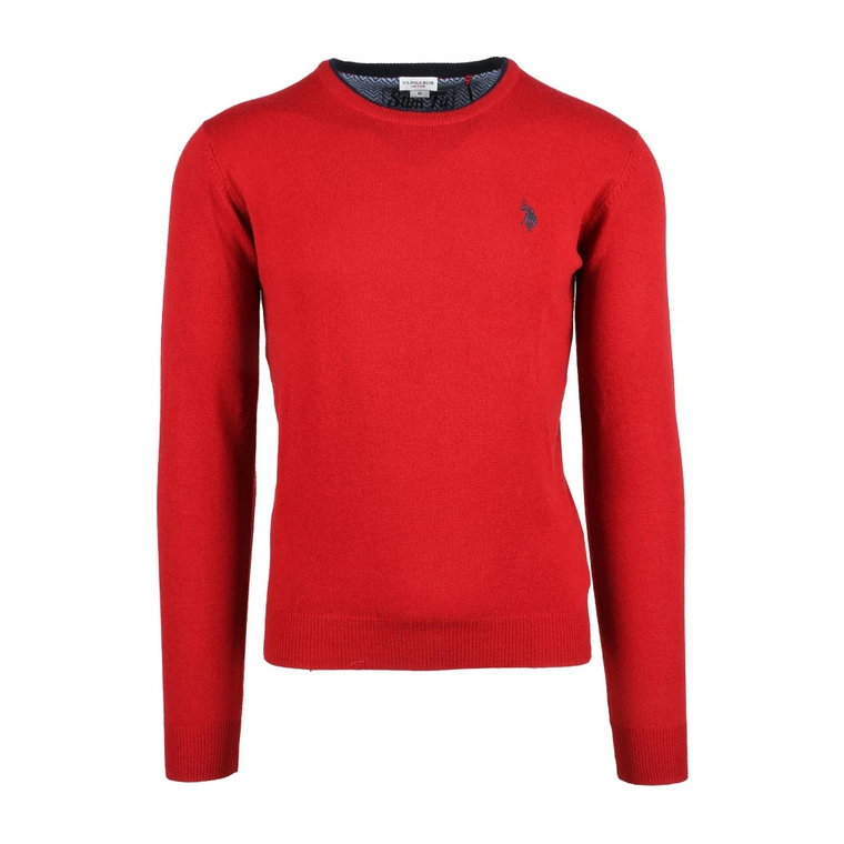 Antyczny Różowy Sweter dla Mężczyzn U.s. Polo Assn.