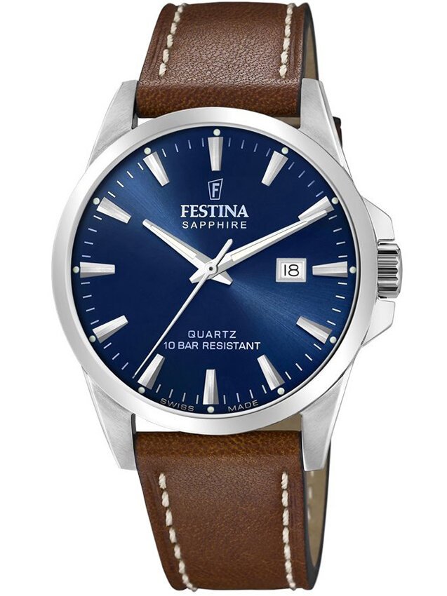 ZEGARĘK MĘSKI FESTINA SWISS MADE  20025/3 + BOX