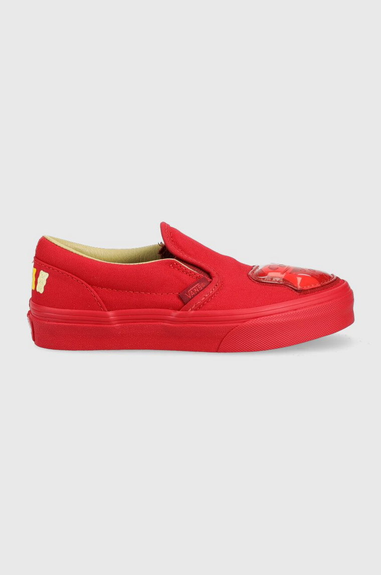 Vans tenisówki dziecięce Classic Slip-On HARIBO HARB GOLD kolor czerwony