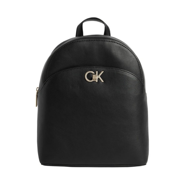 Czarny Plecak Domed Calvin Klein