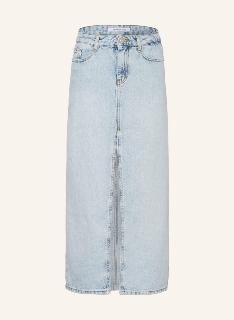 Calvin Klein Spódnica Jeansowa blau