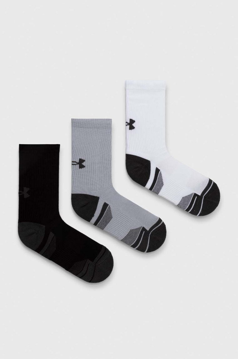 Under Armour skarpetki 3-pack męskie kolor szary 1379512