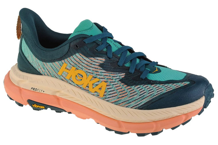 Hoka W Mafate Speed 4 1131056-DTWGR, Damskie, Zielone, buty do biegania, tkanina, rozmiar: 39 1/3