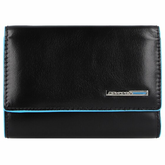 Piquadro Blue Square Wallet RFID Leather 12 cm black