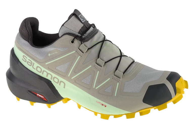 Salomon Speedcross 5 GTX W 416128, Damskie, Szare, buty do biegania, tkanina, rozmiar: 36