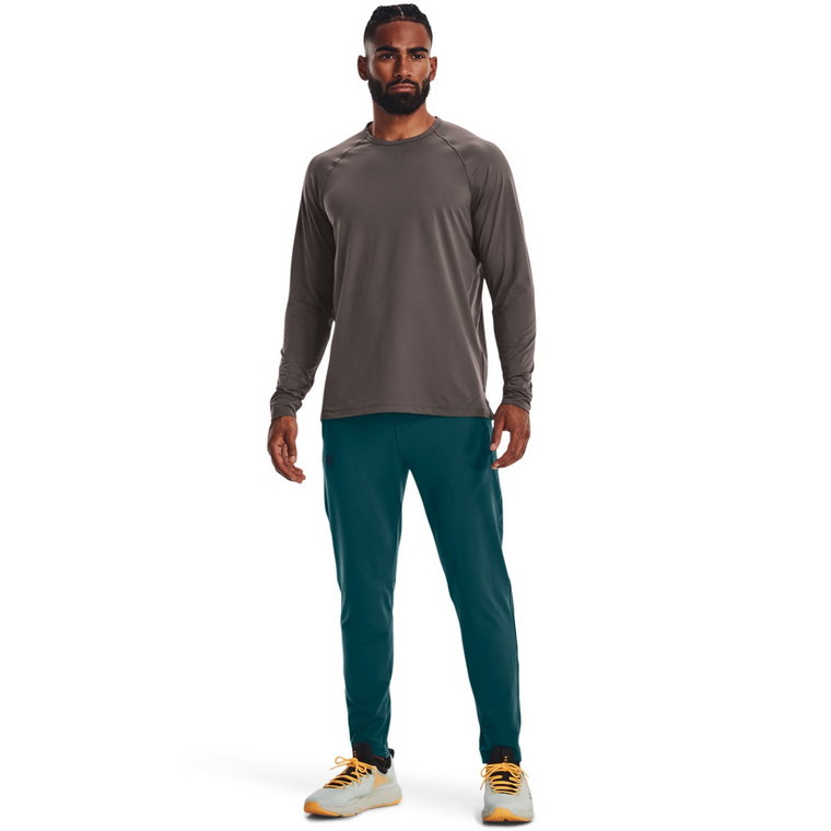 Męskie spodnie treningowe UNDER ARMOUR UA Meridian Tapered Pants - morskie