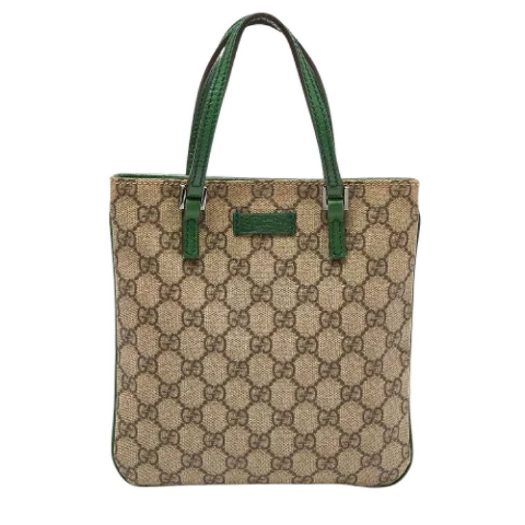 Pre-owned Leather totes Gucci Vintage